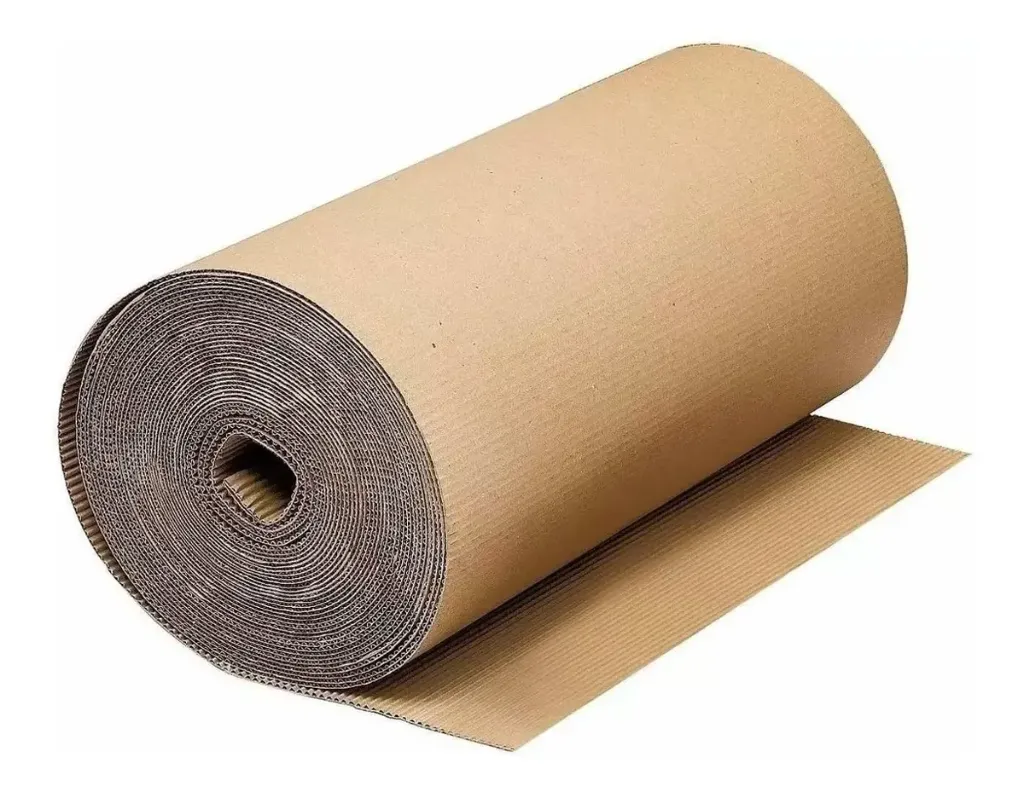 Rollo De Cartón Corrugado 1.20 m x 25 m